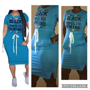 Black by popular demand dress